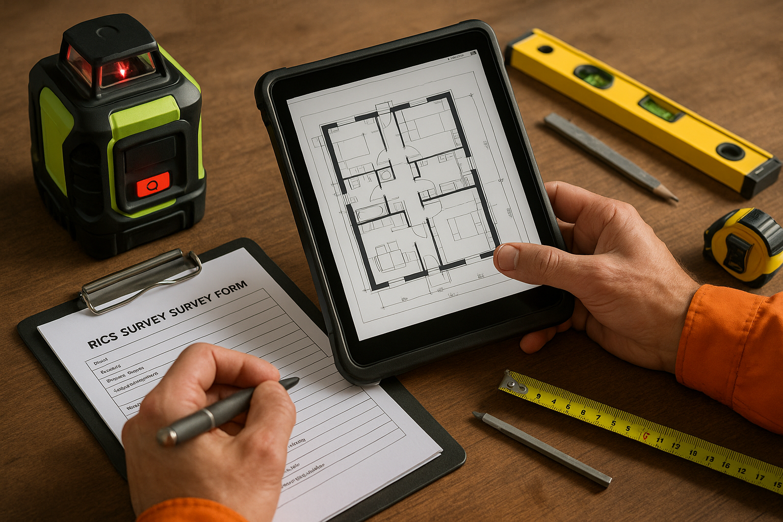 Comparison of survey types for property buyers